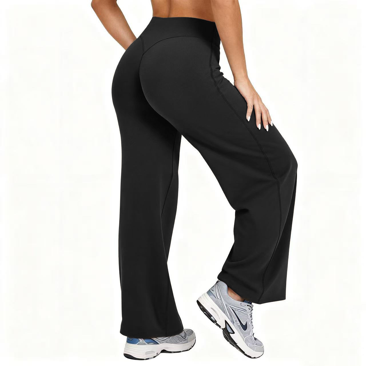 Pilates & Yoga Vida - Women Plus Size Yoga Wide-leg Pants