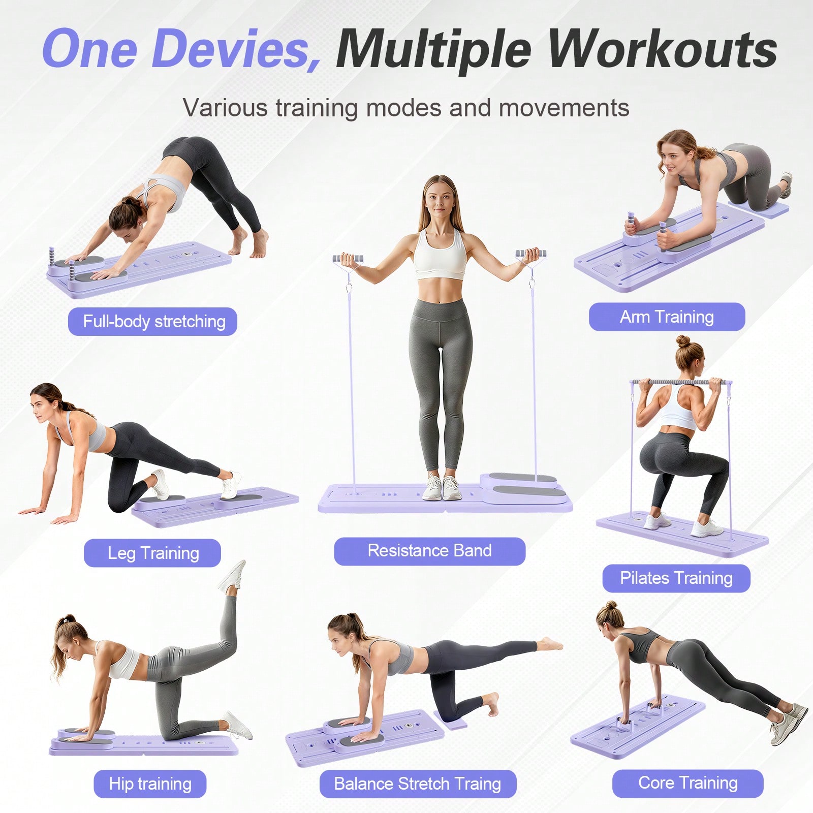 Pilates Reformer With Bar, Pil - огляд і ціна Pilates & Yoga Vida