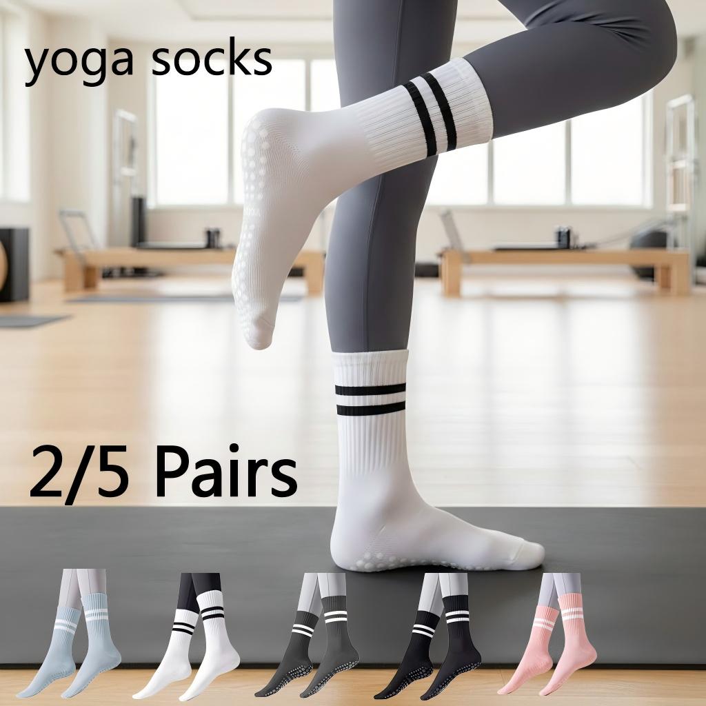 Women Non Slip Yoga Socks, Gri - огляд і ціна Pilates Yoga And Gym
