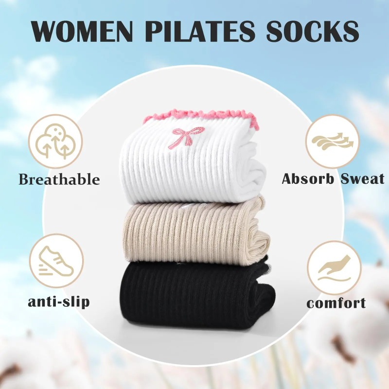 Professional Yoga Socks, Cotto - огляд і ціна Pilates & Yoga Vida