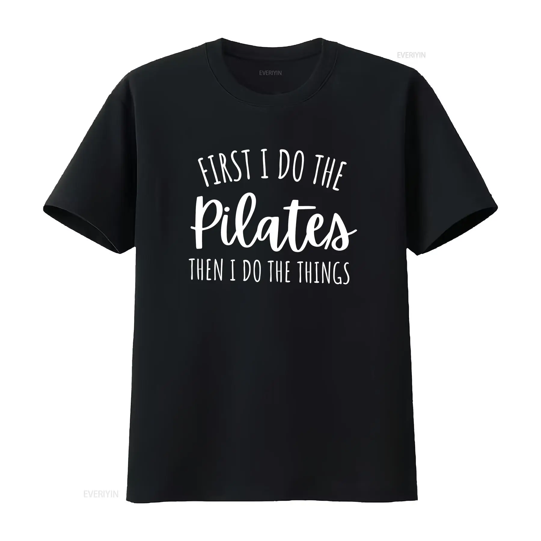 First I Do Pilates Then The Th - огляд і ціна Pilates Yoga Instructor