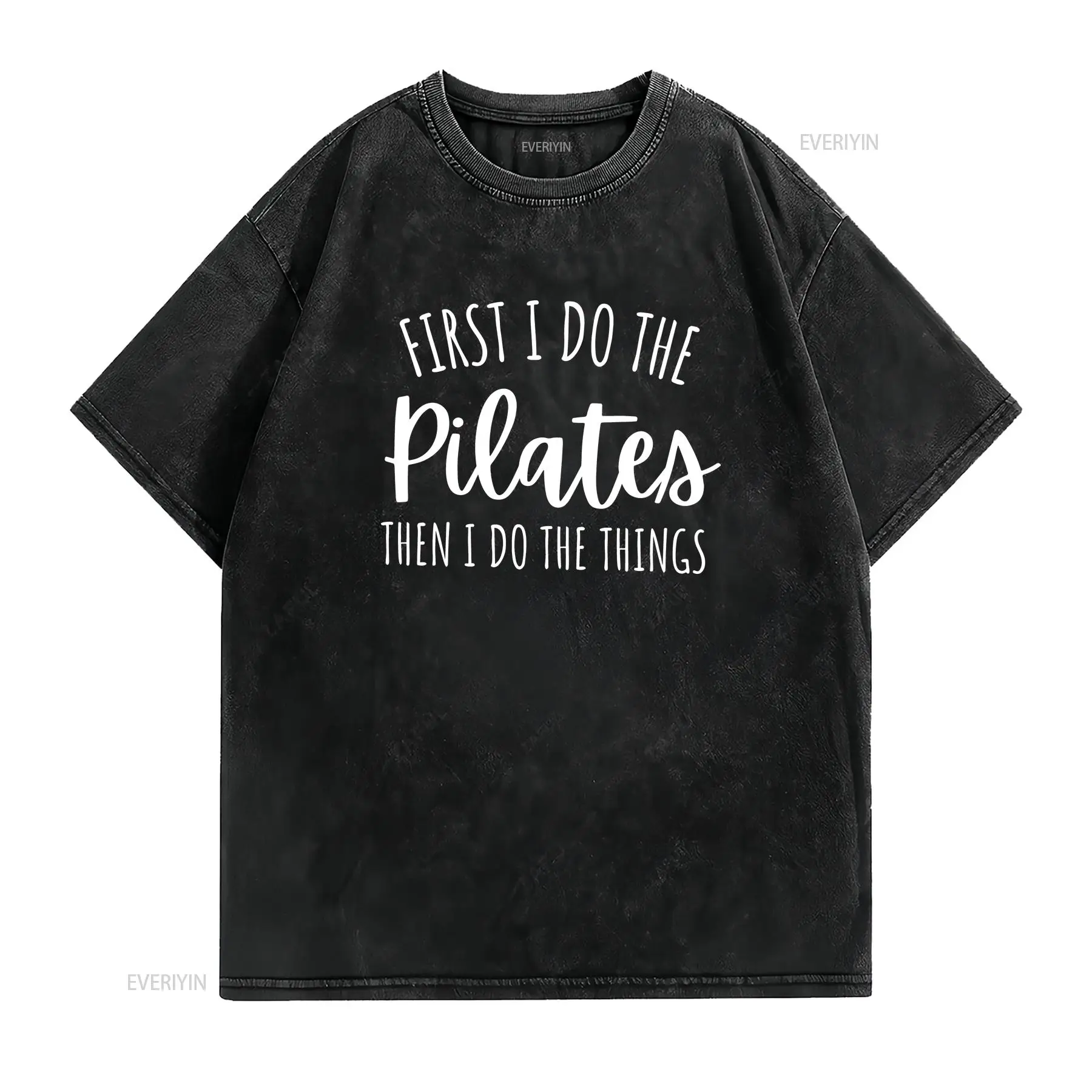 First I Do Pilates Then The Th - огляд і ціна Pilates Yoga Instructor