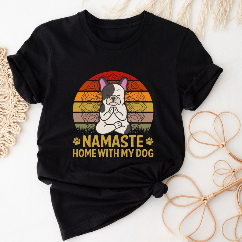 Cute Cartoons Dog Namaste Shir - огляд і ціна Pilates Yoga Instructor