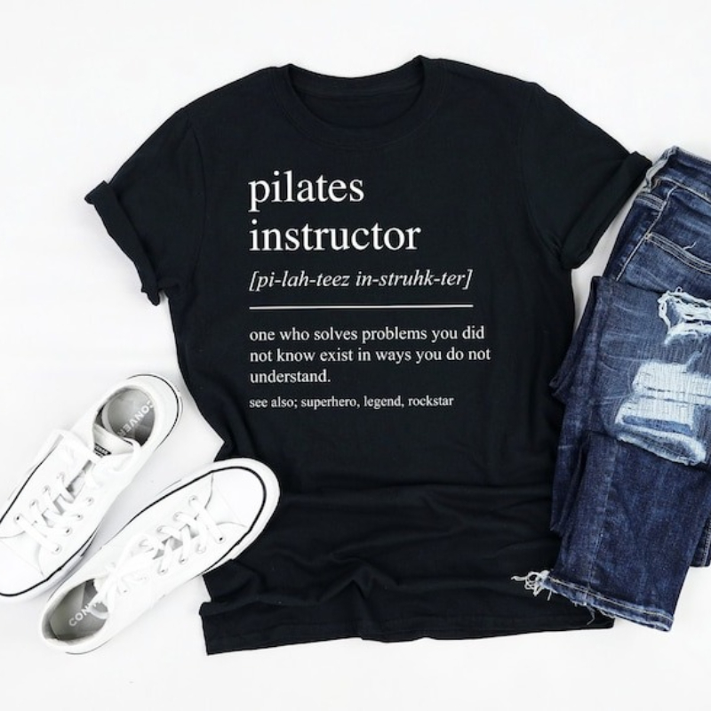 Pilates Instructor Cotton T-sh - огляд і ціна Pilates Yoga Instructor
