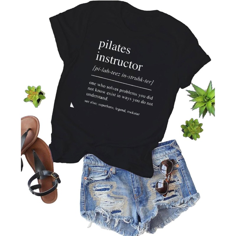 Pilates Instructor Cotton T-sh - огляд і ціна Pilates Yoga Instructor