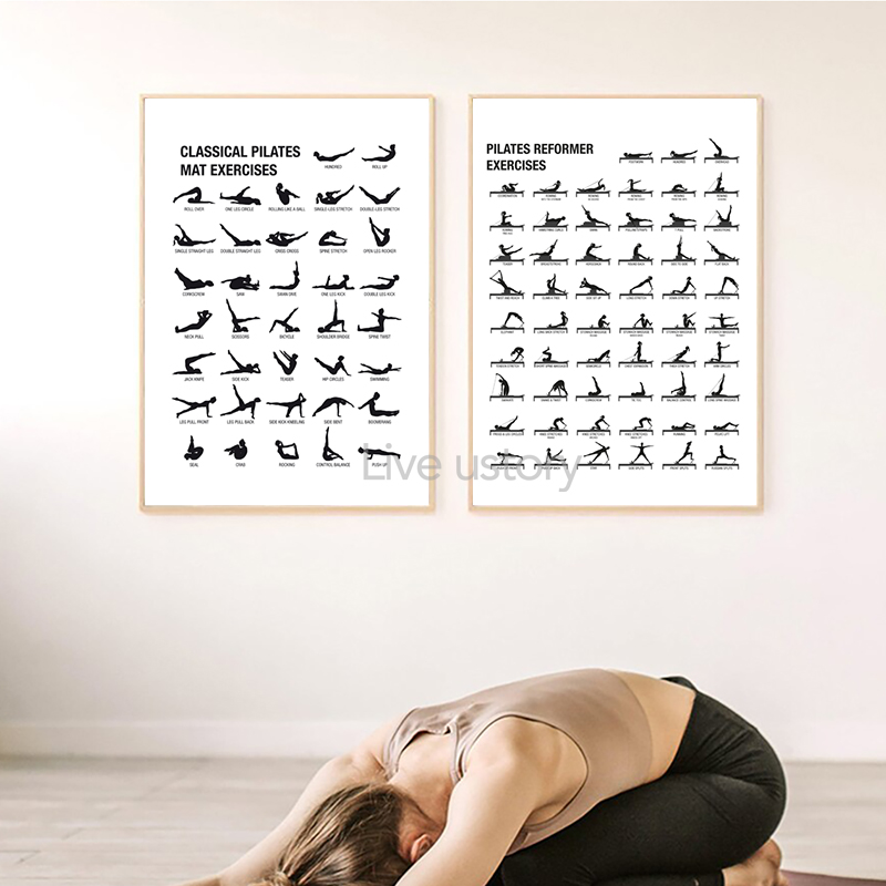 Frameless Pilates Workout Char - огляд і ціна Pilates Yoga And Gym