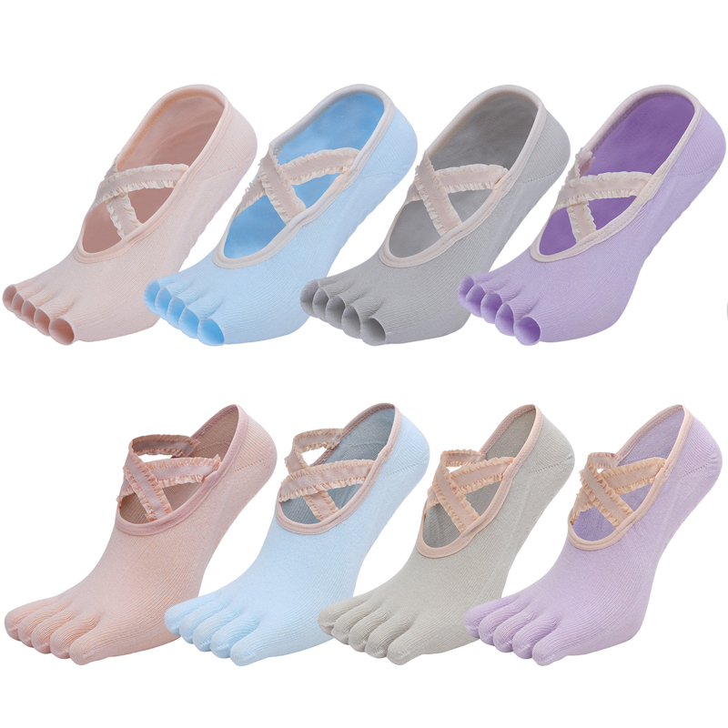 Five Finger Yoga Socks Lace Cr - огляд і ціна Pilates Yoga And Gym